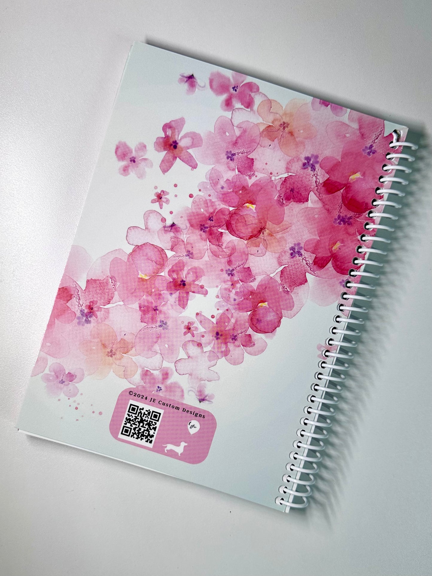 Floral 8-Game Journal