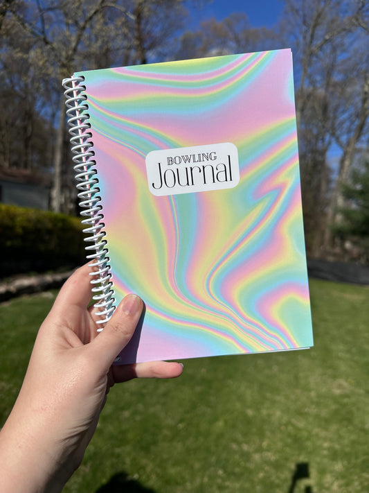 6-Game Colorful Bowling Journal