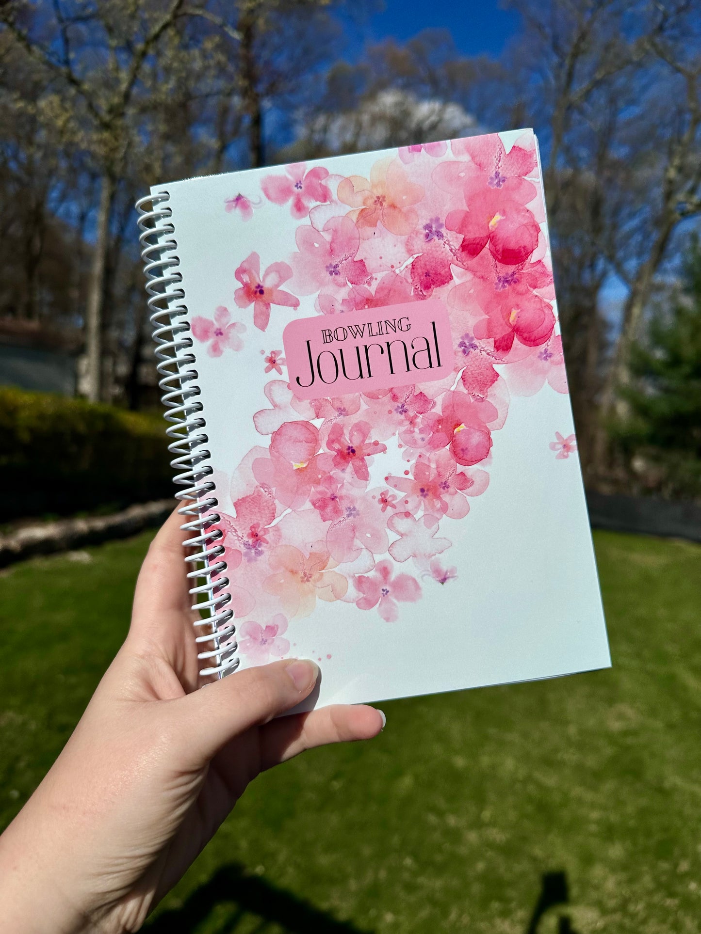 Floral 8-Game Journal