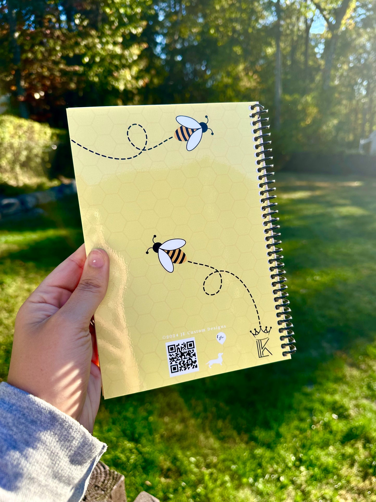 Liz Kuhlkin Custom Bee Journal