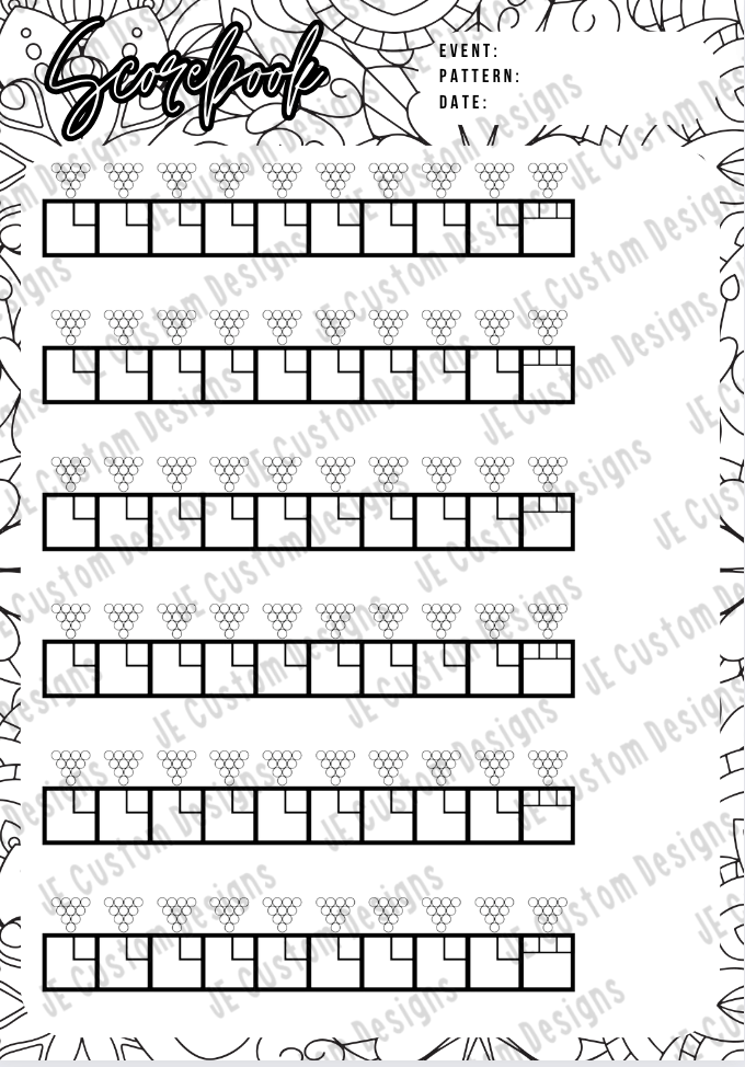 6 Game Doodle Journal