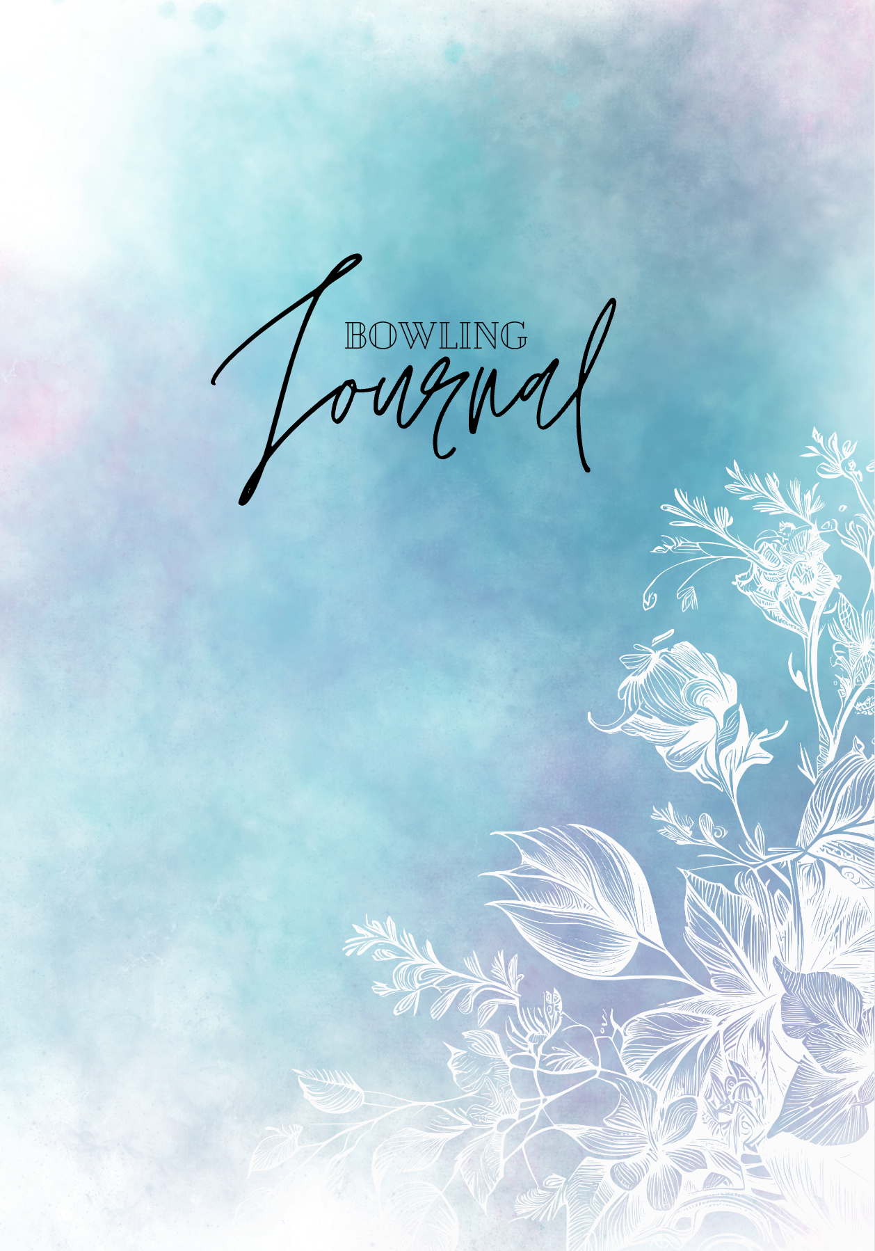 Minimalist 8-Game Bowling Journal