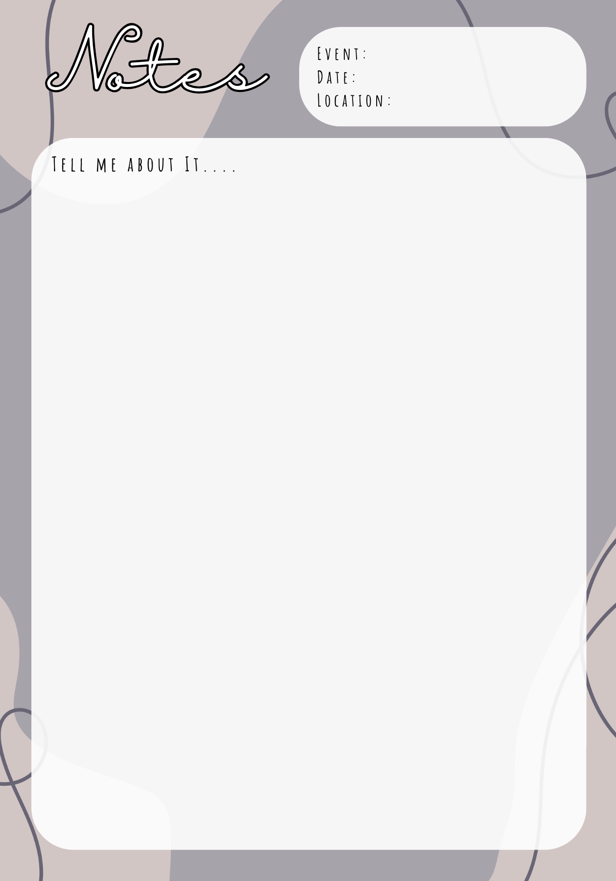 Minimalist 8-Game Bowling Journal